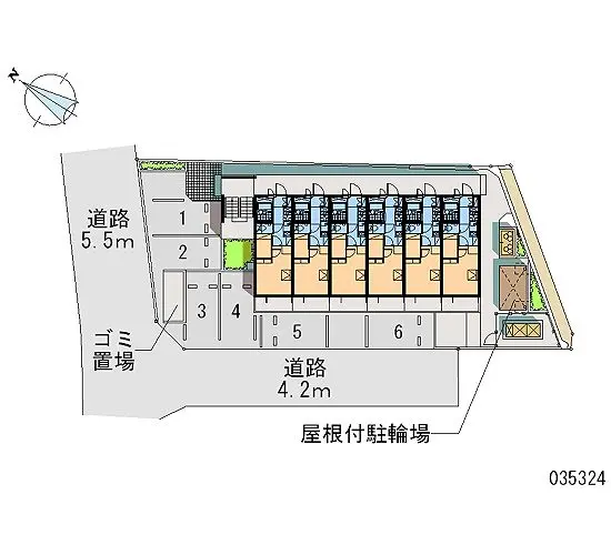 ★手数料０円★富士見市鶴馬２丁目 月極駐車場